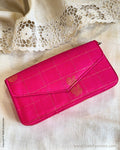 AC-Y07094 Pink Kanchi clutch