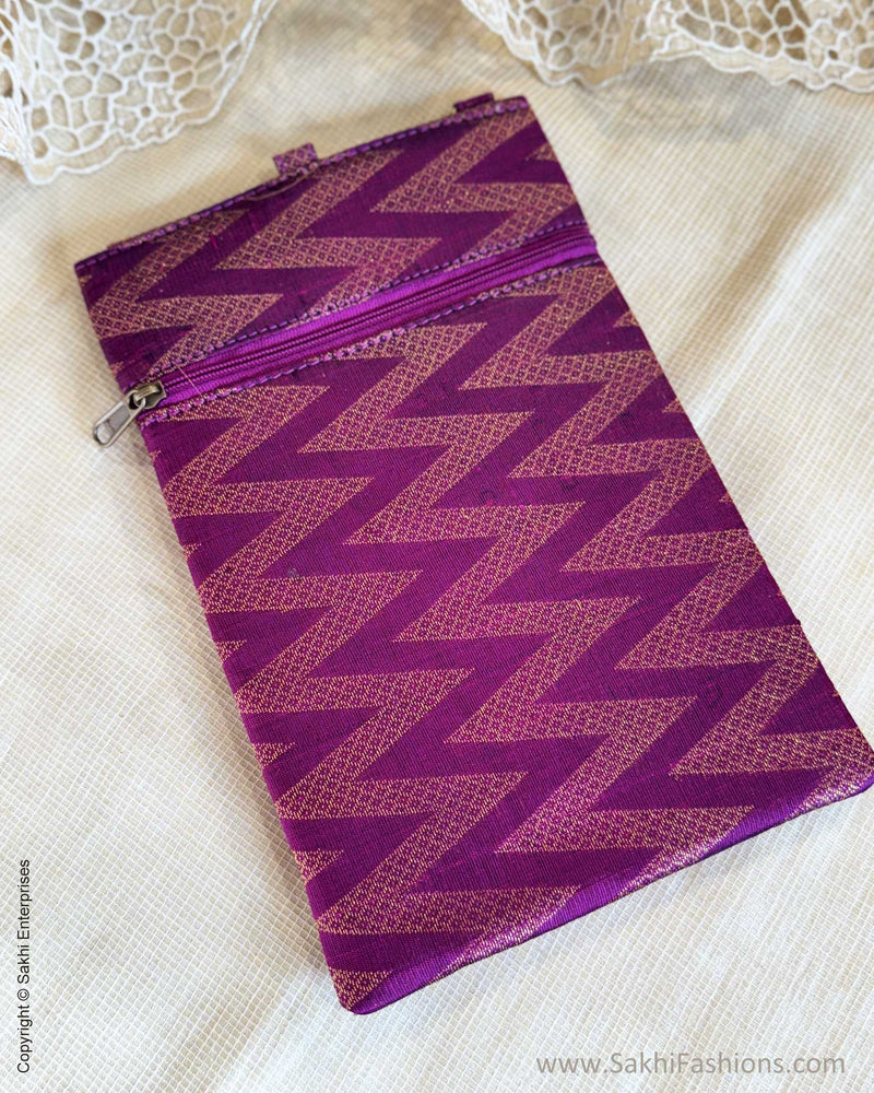 AC-Y07115 Kanchi Mobile Pouch Purple