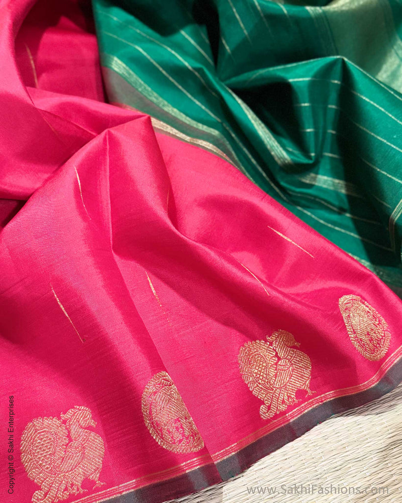 EE-Y09676 Red Kanchi Saree