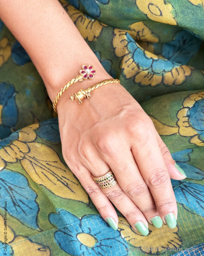 EE-Y08345 Kalamkari Blue Organza sari