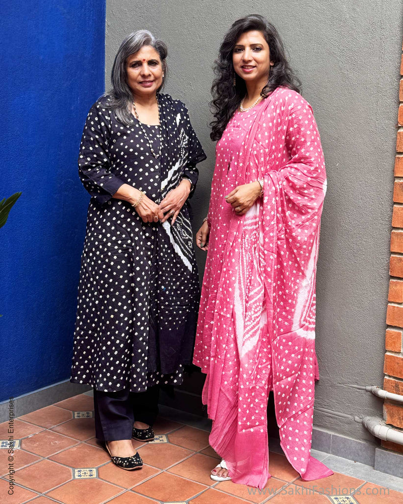 EE-Y08884 Pink Bandhini Salwar