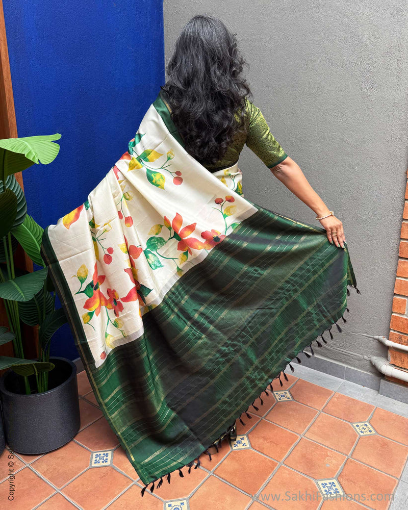 EE-Y05258 Floral Kanchi Sari