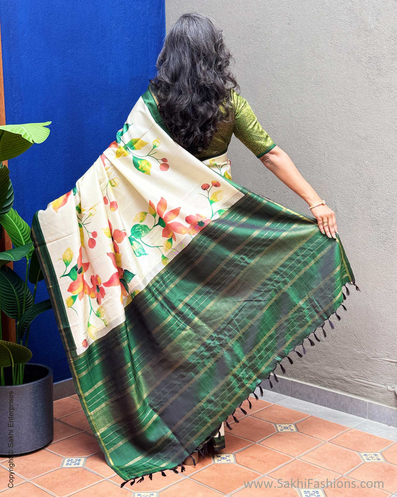 EE-Y05258 Floral Kanchi Sari