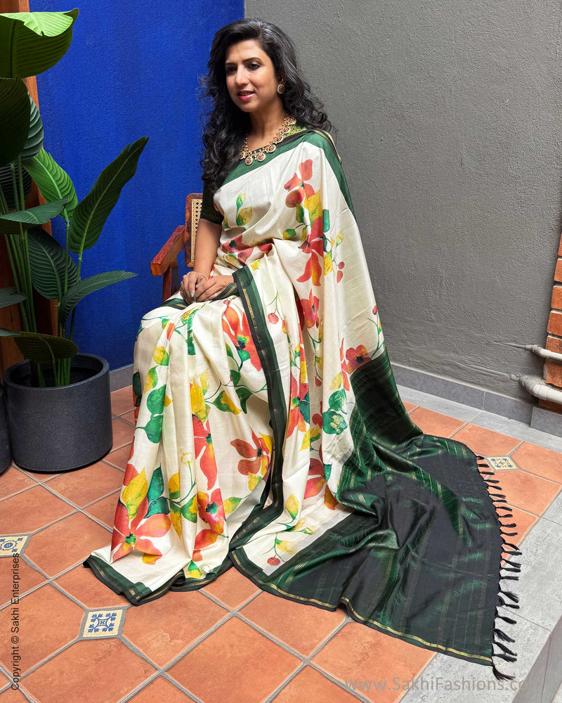 EE-Y05258 Floral Kanchi Sari