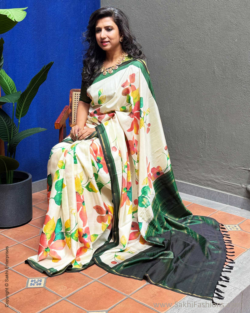 EE-Y05258 Floral Kanchi Sari