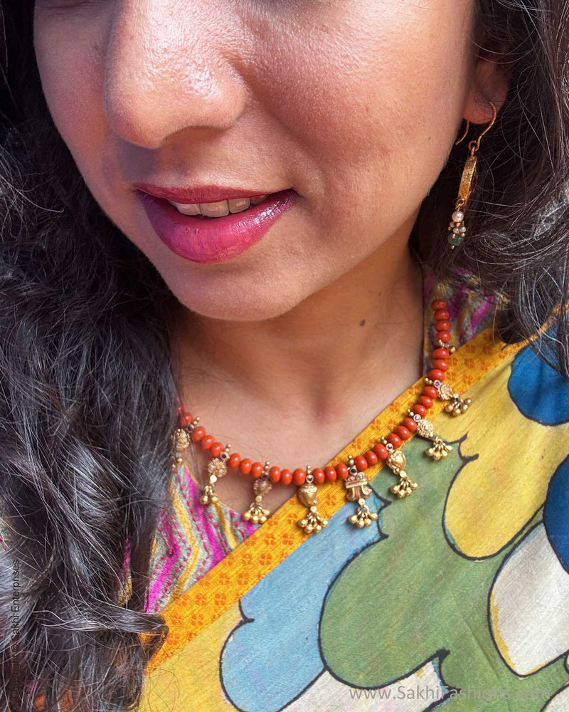 EE-Y09615 Kalamkari Tussar Silk