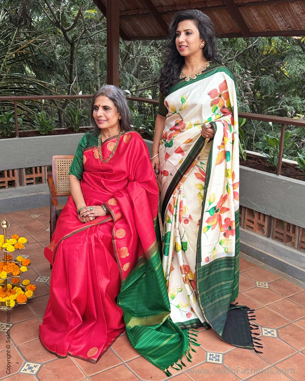 EE-Y05258 Floral Kanchi Sari