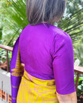 BL-V08337 Purple Kanchi Blouse
