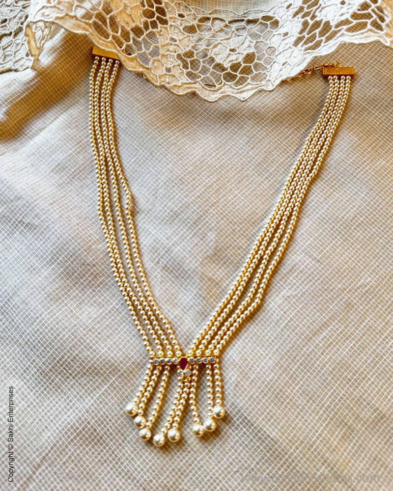 AJ-Y10720 Pearl Mala Cream