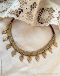 AJ-Y09193 Gold Brass Necklace