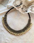 AJ-Y09189 Black Brass Necklace
