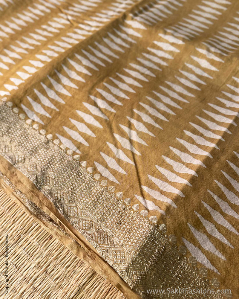 DP-Y10949 Mustard Maheshwari Saree