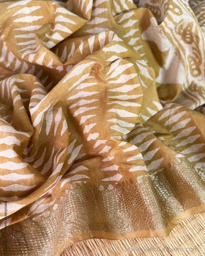 DP-Y10949 Mustard Maheshwari Saree