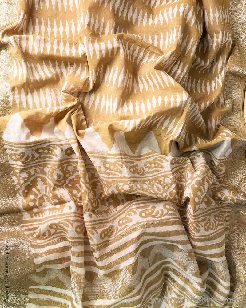 DP-Y10949 Mustard Maheshwari Saree