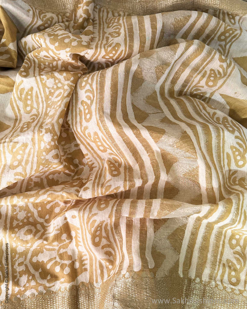 DP-Y10949 Mustard Maheshwari Saree