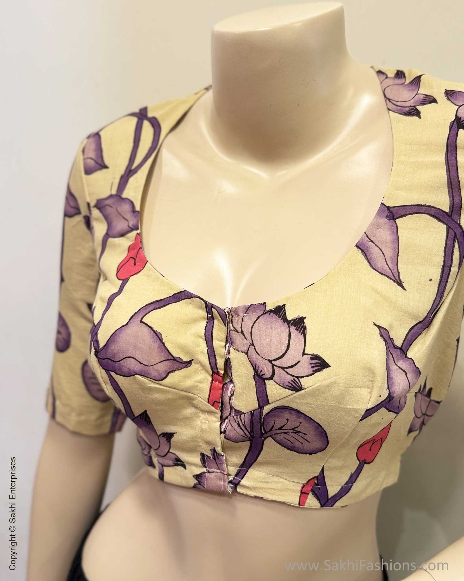 Designer Pink Ajrakh Blouse | Sakhi Fashions – sakhifashions