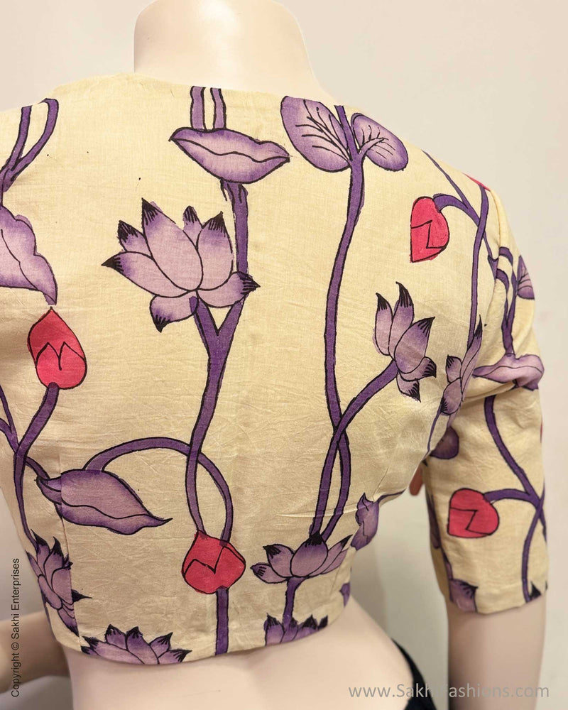 Designer Pink Ajrakh Blouse | Sakhi Fashions – sakhifashions