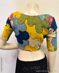 BL-Y09331R Silk Kalamkari Blouse