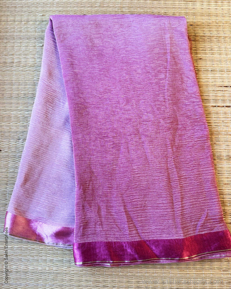 DP-Y10828 Shaded Crush Tissue Sari