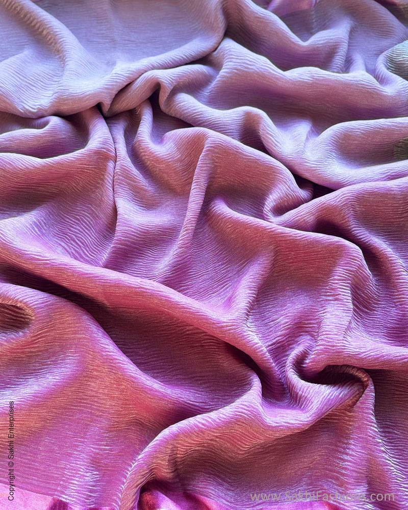 DP-Y10828 Shaded Crush Tissue Sari