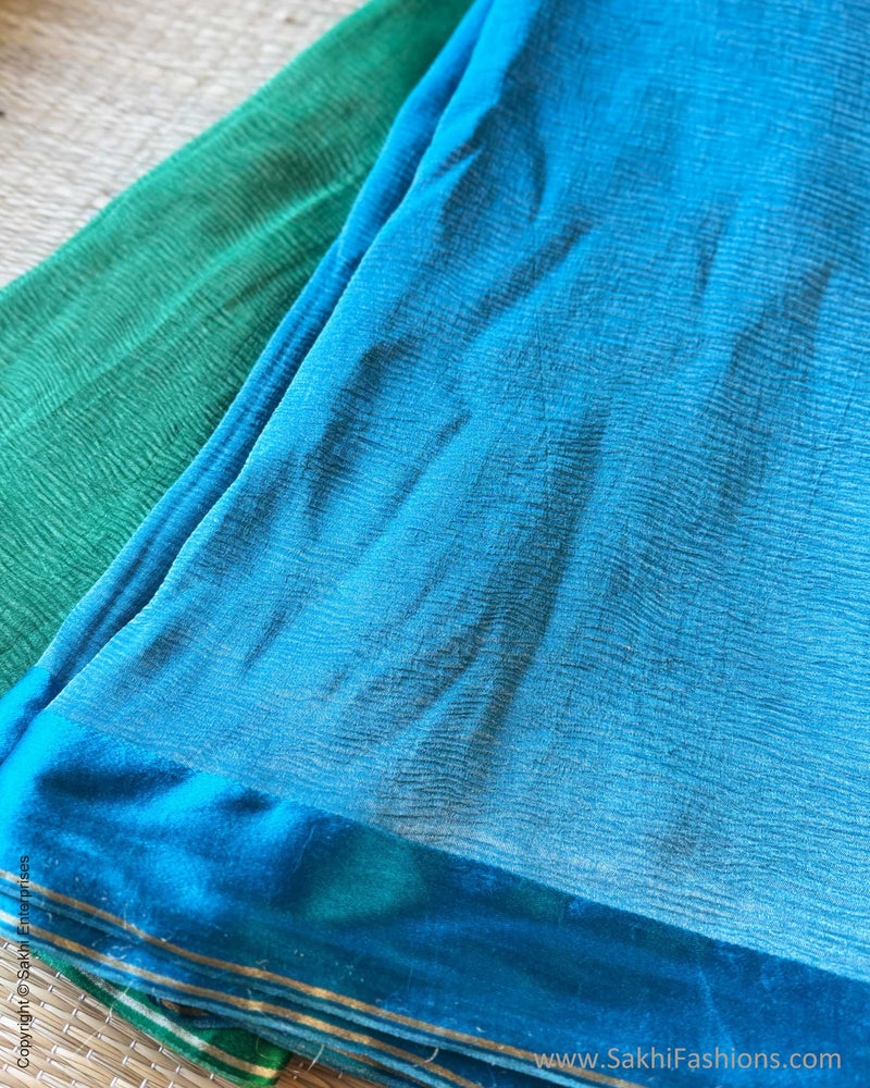 DP-Y10874 Shaded Crush Tissue Sari