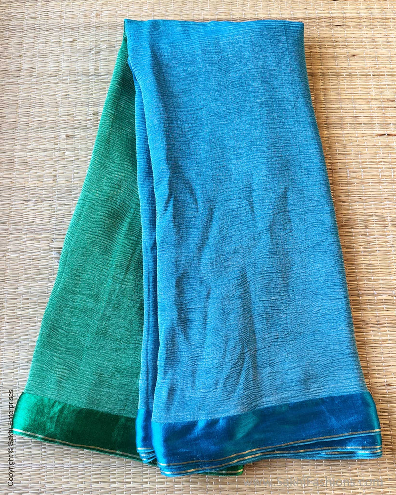 DP-Y10874 Shaded Crush Tissue Sari