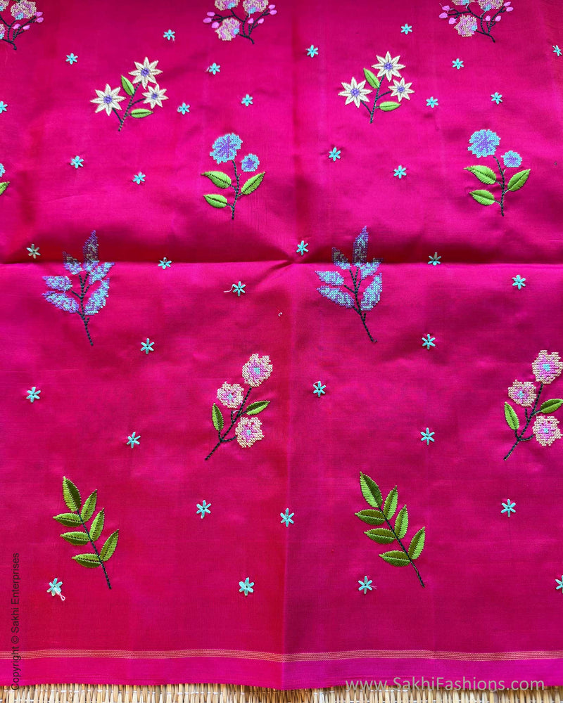 EE-Y10770 Floral Mint Kanchi