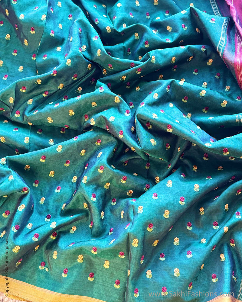 DP-Y10768 Floral Green Kanchi