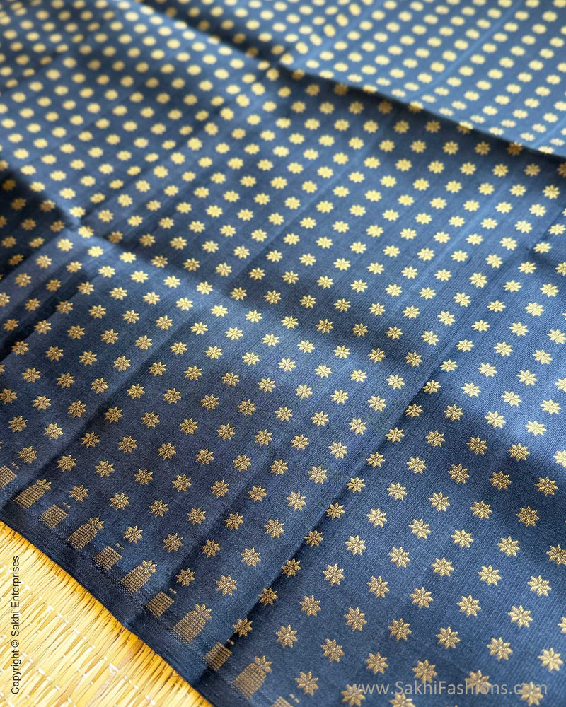 BL-Y10352 Black Kanchi Blouse