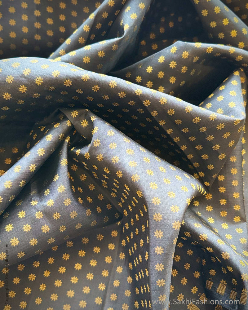 BL-Y10352 Black Kanchi Blouse