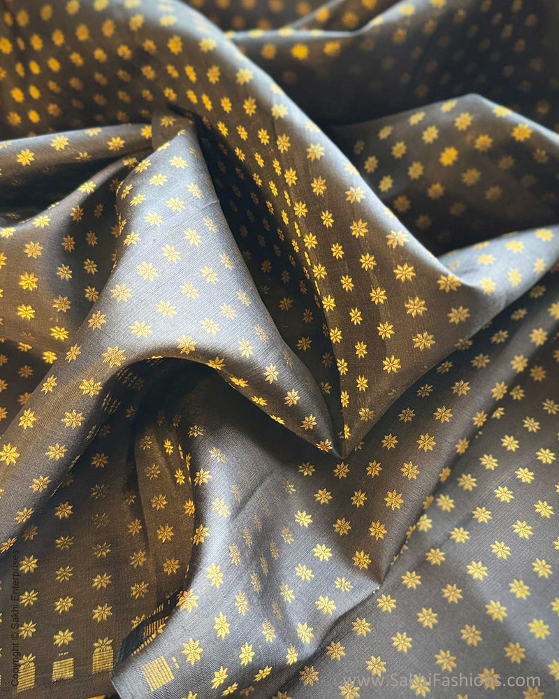 BL-Y10352 Black Kanchi Blouse