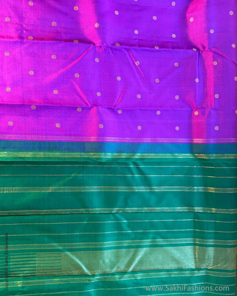 DP-Y11425 Green Purple Butta Kanchi