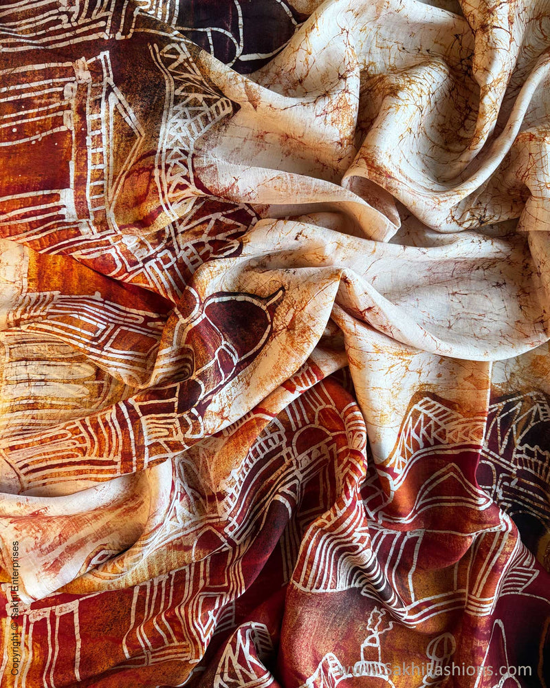 DP-X14055 Silk Batik Sari