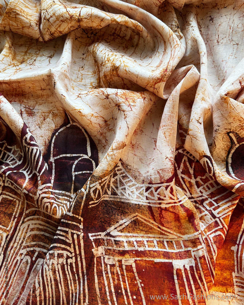 DP-X14055 Silk Batik Sari