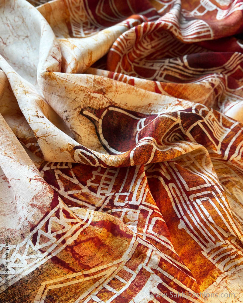 DP-X14055 Silk Batik Sari