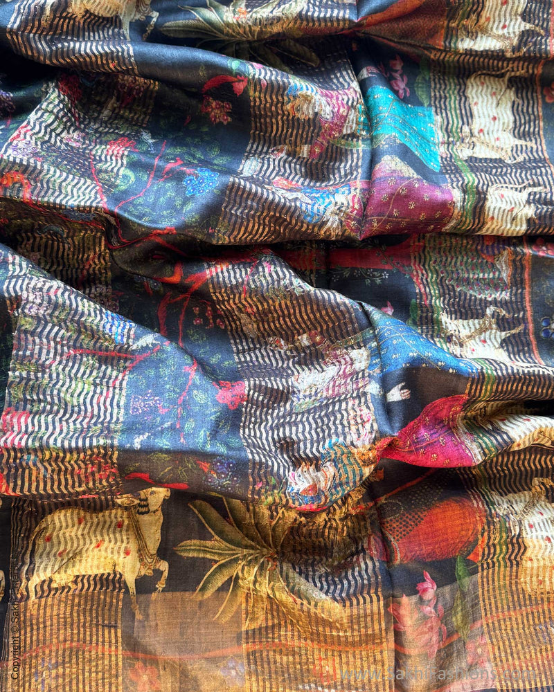 DP-Y10464 Pichwai Tussar