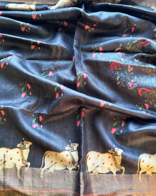 DP-Y10464 Pichwai Tussar