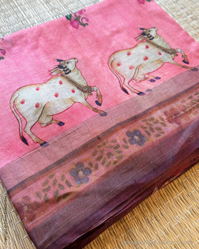 DP-Y10463 Pichwai Tussar