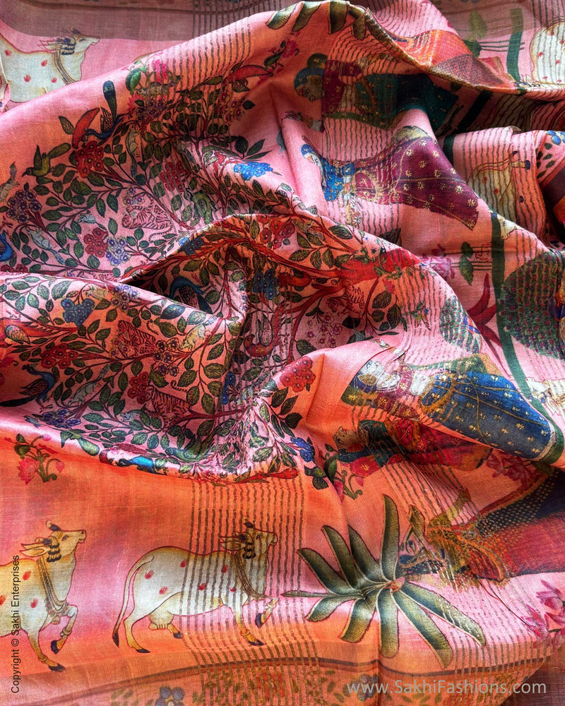 DP-Y10463 Pichwai Tussar