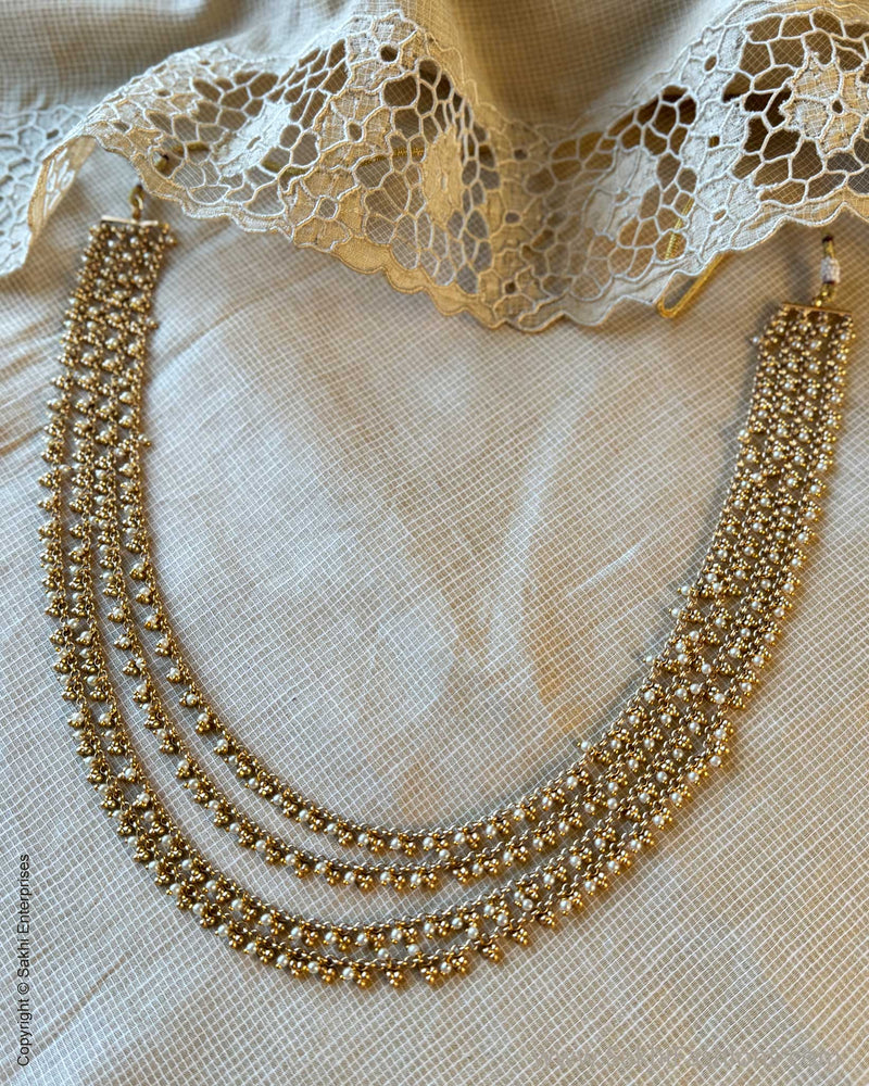 AJ-Y11220 Pearls Necklace Set