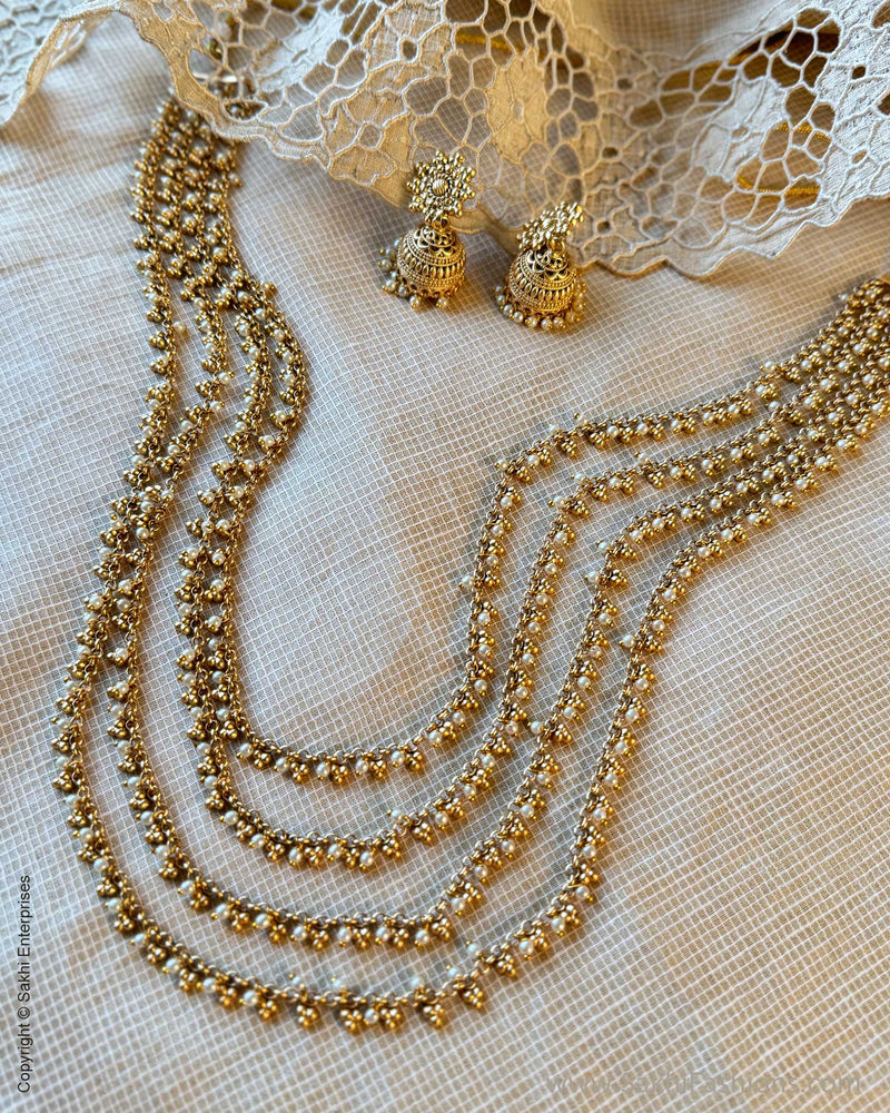 AJ-Y11220 Pearls Necklace Set