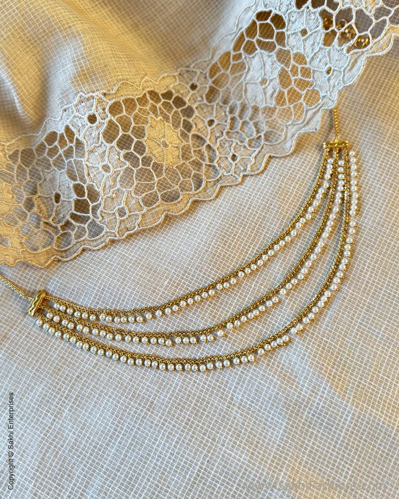 AJ-Y10717 Pearls Necklace Set