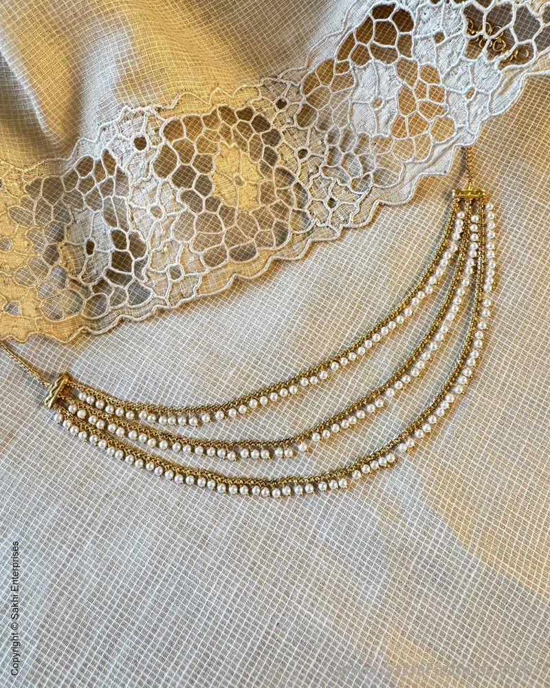 AJ-Y10717 Pearls Necklace Set