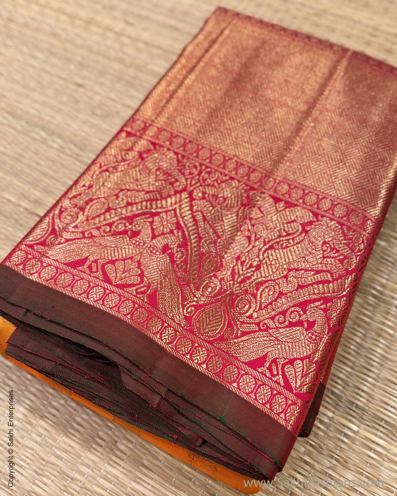 DP-Y11876 Yellow Kanchi sari