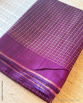 DP-Y12529 Maroon Rawsilk Sari