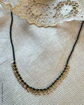 AJ-Y13103 Black Beeds Necklace