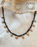 AS-Y12952 Silver Gold Necklace
