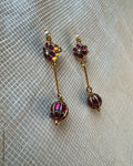 AS-Y13076 Silver Gold Earring