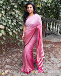DP-Y10828 Shaded Crush Tissue Sari
