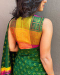 BL-S21661R Multi Kanchi RBlouse